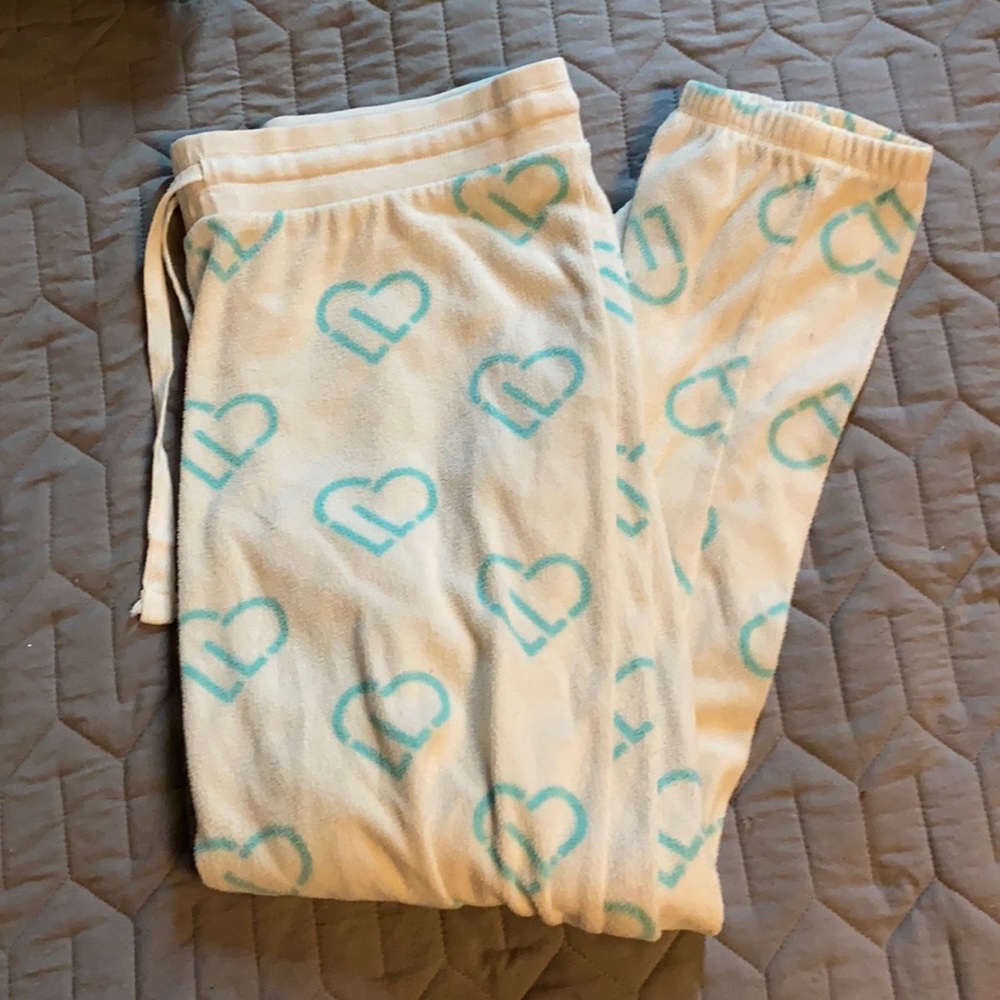 Fluffy pajama pants
